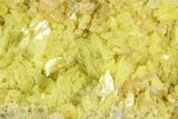 Sulfur Crystal Cluster on Matrix - Nevada #129731-2